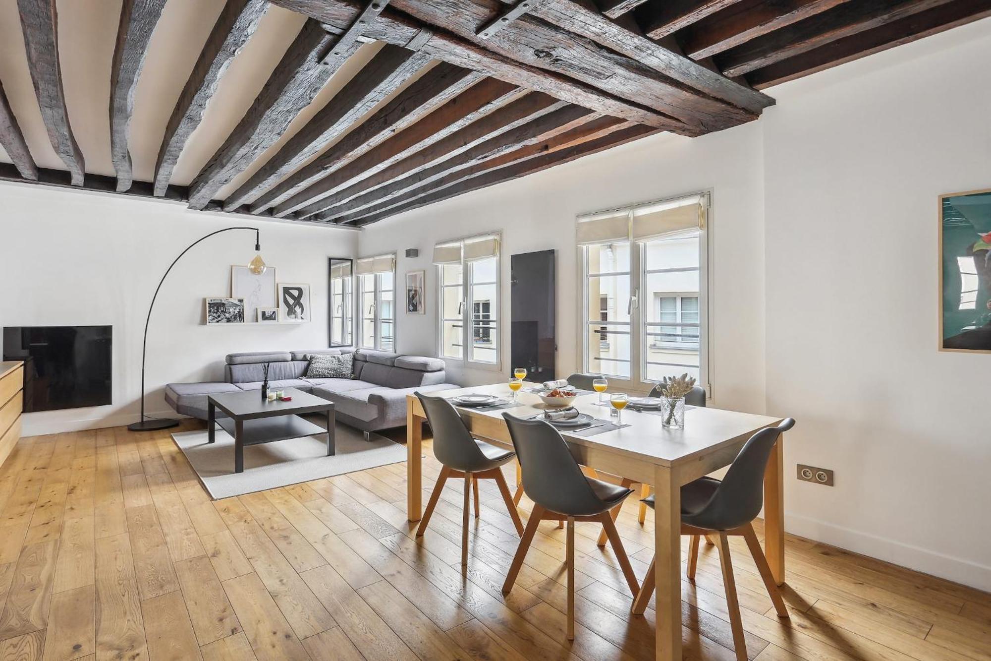 Les Halles & Le Marais - 2Br - Cityapartmentstay ปารีส ภายนอก รูปภาพ